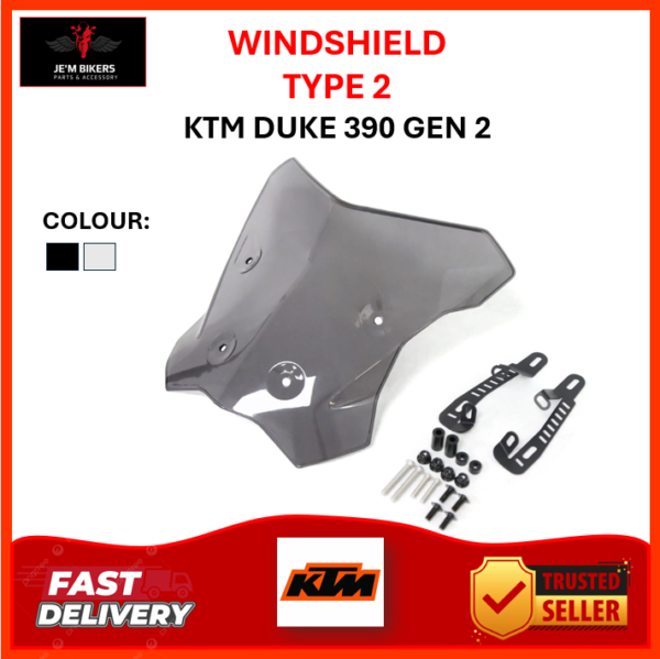 VISOR 2.0 KTM DUKE 390 | GEN 2