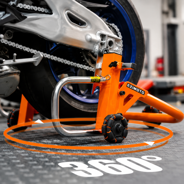 360 PADDOCK STAND HEAVY DUTY QUALITY MOTORYCYCLE