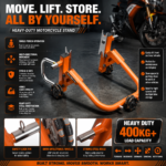 360 PADDOCK STAND HEAVY DUTY QUALITY MOTORYCYCLE