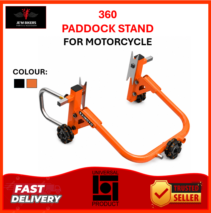 360 PADDOCK STAND HEAVY DUTY QUALITY MOTORYCYCLE