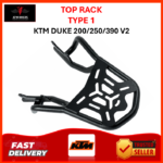 KTM TOP RACK DUKE 200/250/390 | V2 MODEL