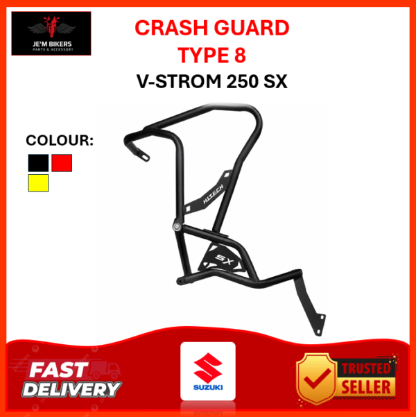 CRASH GUARD V-STROM 250 SX | TYPE 8