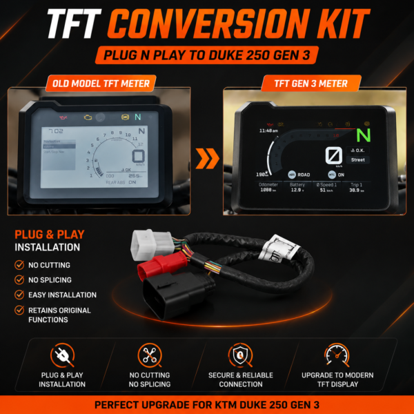 TFT GEN 3 CONVERSION KIT DUKE 200/250/390 V2 | GEN 3
