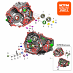 CRANKCASE RH | DUKE 390 GEN 3