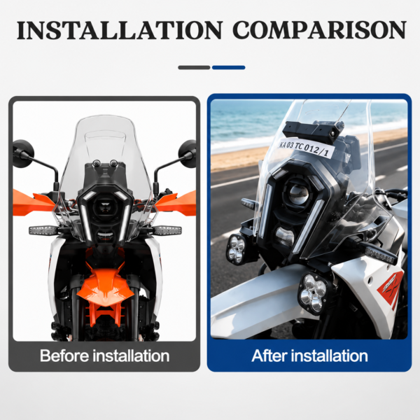 SPOTLIGHT BRACKET KTM ADV 390 X | R