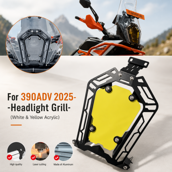 HEADLIGHT GRILL CNC KTM ADV 390 X | R