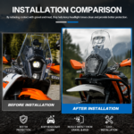 HEADLIGHT GRILL CNC KTM ADV 390 X | R