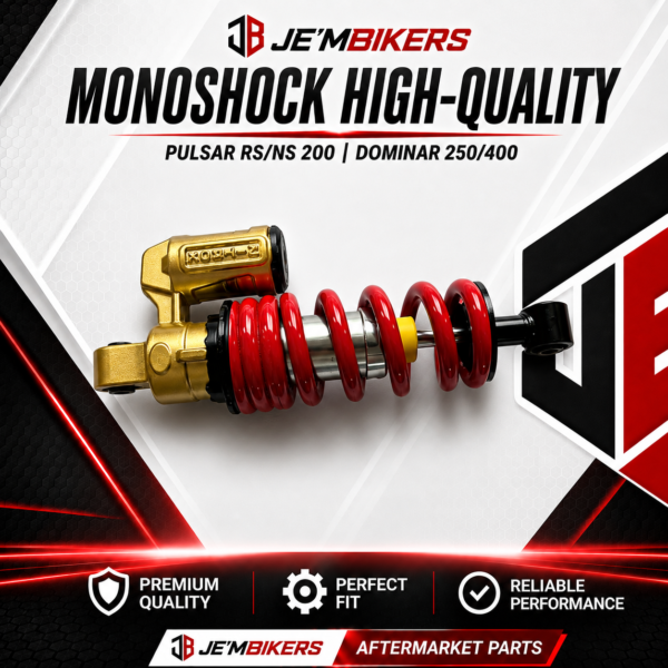 MONOSHOCK BAJAJ PULSAR RS | NS 160/200 | DOMINAR 250/400