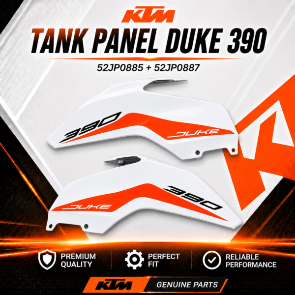 TANK COVER PANEL KTM DUKE 200/250/390 V2 | V3