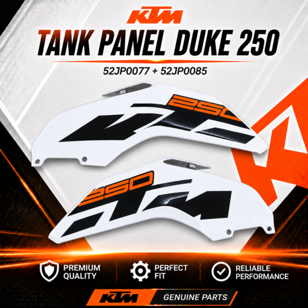 TANK COVER PANEL KTM DUKE 200/250/390 V2 | V3