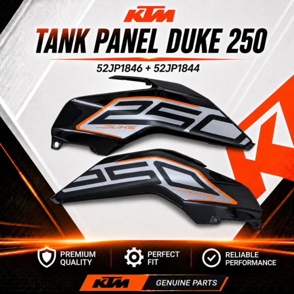 TANK COVER PANEL KTM DUKE 200/250/390 V2 | V3