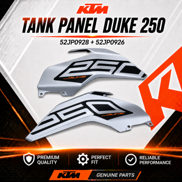 TANK COVER PANEL KTM DUKE 200/250/390 V2 | V3