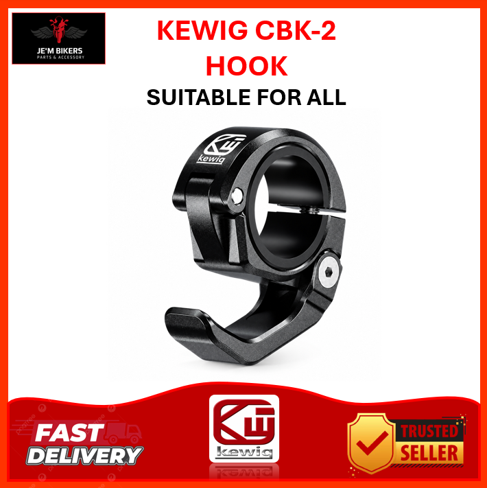 KEWIG CBK-2 HOOK HANGER HANDLEBAR HOLDER | MOTORCYCLE