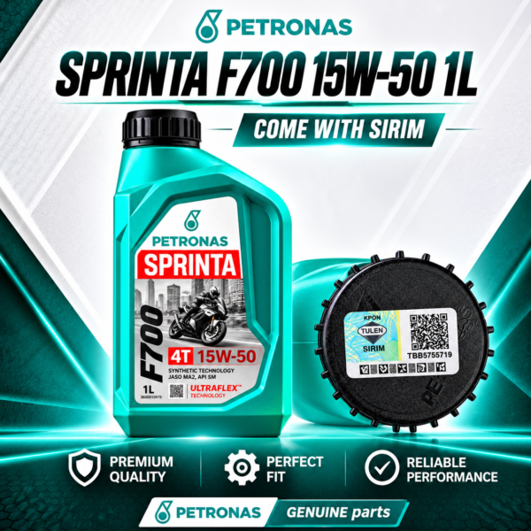 PETRONAS SPRINTA F700 15W50 1L KTM DUKE | RC | ADV 200/250/390