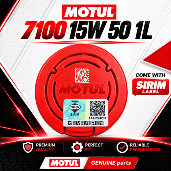 MOTUL 7100 4T 15W 50 1L KTM DUKE | RC | ADV 200/250/390 | COMBO SET