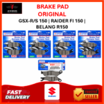 BRAKE PAD ORIGINAL SUZUKI GSX-R/S 150 | RAIDER FI 150 | BELANG R150