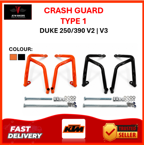 CRASH GUARD KTM DUKE 250/390 V2 | V3