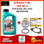 PETRONAS SPRINTA F700 15W50 1L KTM DUKE | RC | ADV 200/250/390