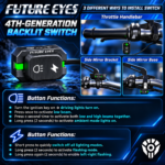 FUTURE EYES GALAXY X60 SPORTLIGHT MOTORCYCLE | UNIVERSAL
