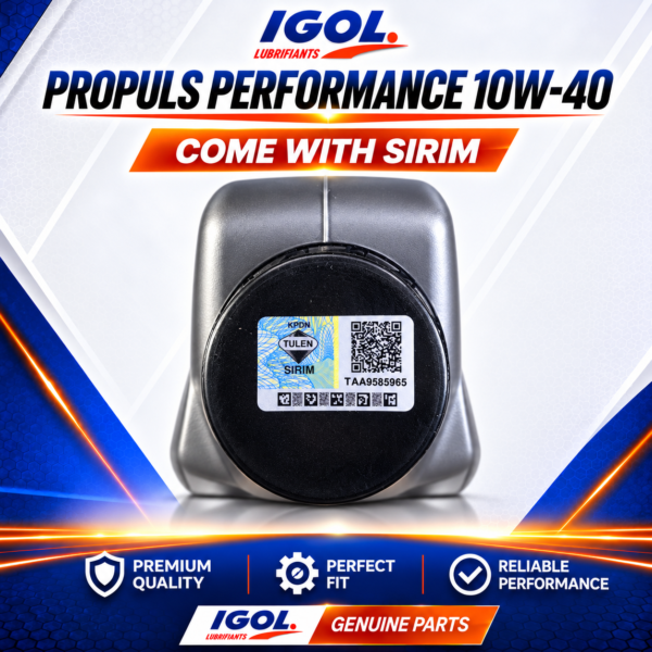 IGOL PROPULS PERFORMANCE 4T 10W-40 SUZUKI GIXXER 250/SF | V-STORM 250 SX