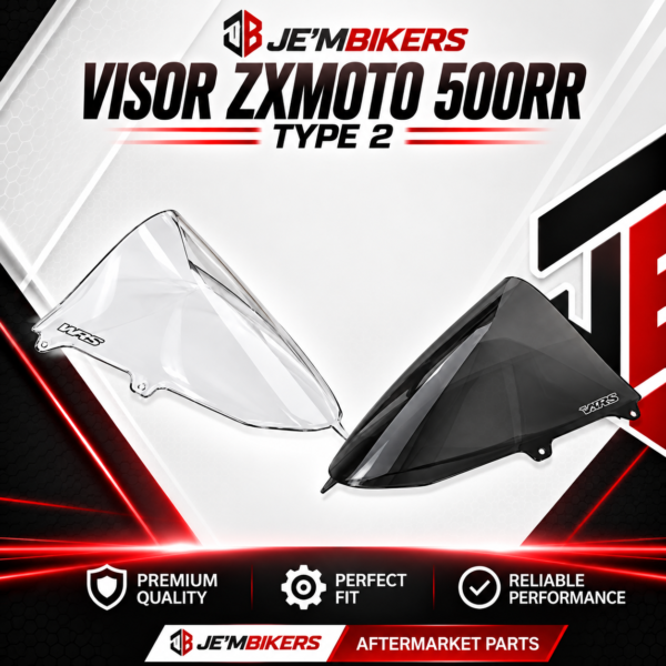 WINDSHIELD VISOR ZX 500RR ZXMOTO | TYPE 2