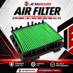 AIR FILTER JB KTM DUKE | RC | ADV 200/250/390 V1 | V2 | V3