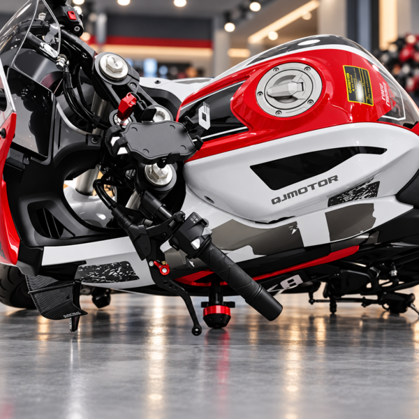 QJMOTOR Sportbike Showroom Detail