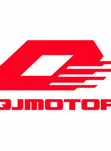 Red QJMOTOR Speed Emblem