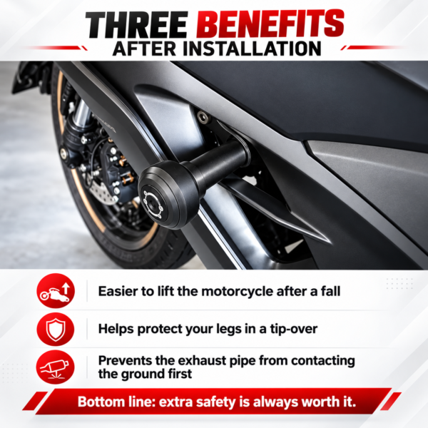 Three Benefits of a Motorcycle Frame Slider