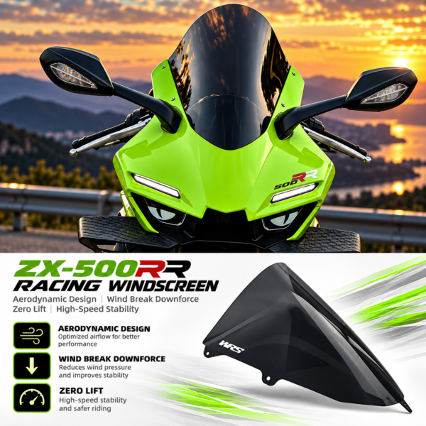 WINDSHIELD VISOR ZX 500RR ZXMOTO | TYPE 2